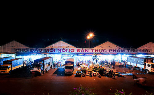 Các chợ đầu mối nông sản trái cây lớn ở Việt Nam